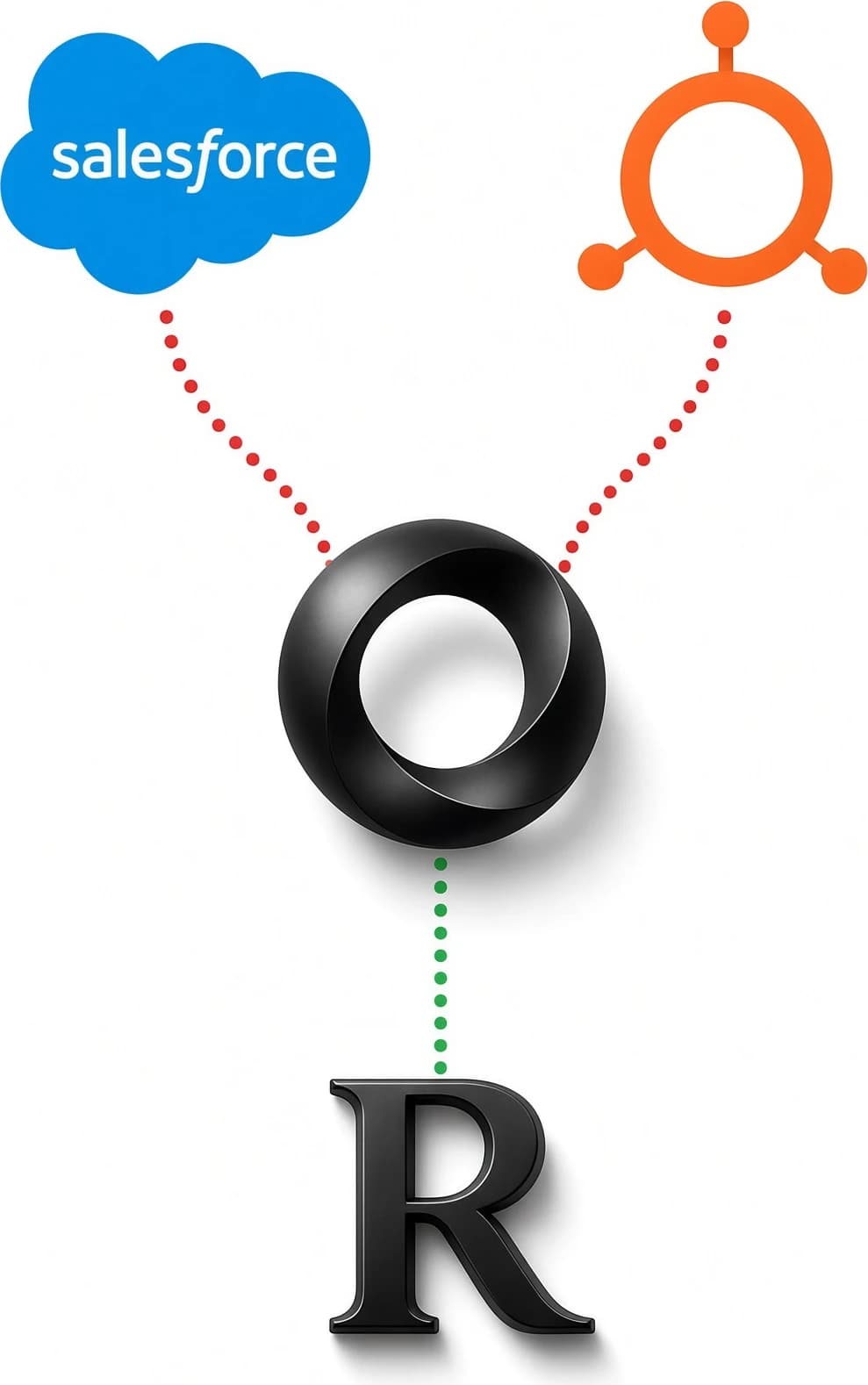 Salesforce and HubSpot data flowing through the Reclaim portal
